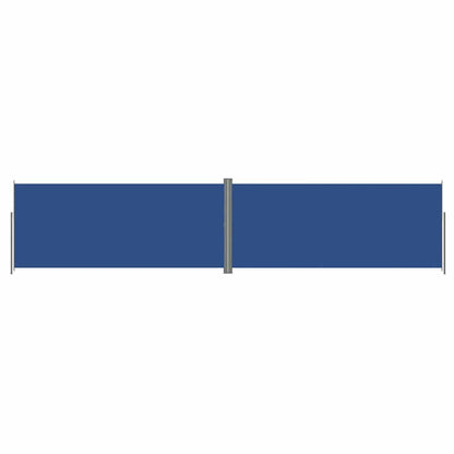 vidaXL Store latéral rétractable bleu 220x1000 cm
