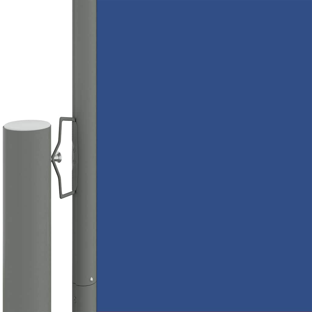 vidaXL Store latéral rétractable bleu 220x1000 cm