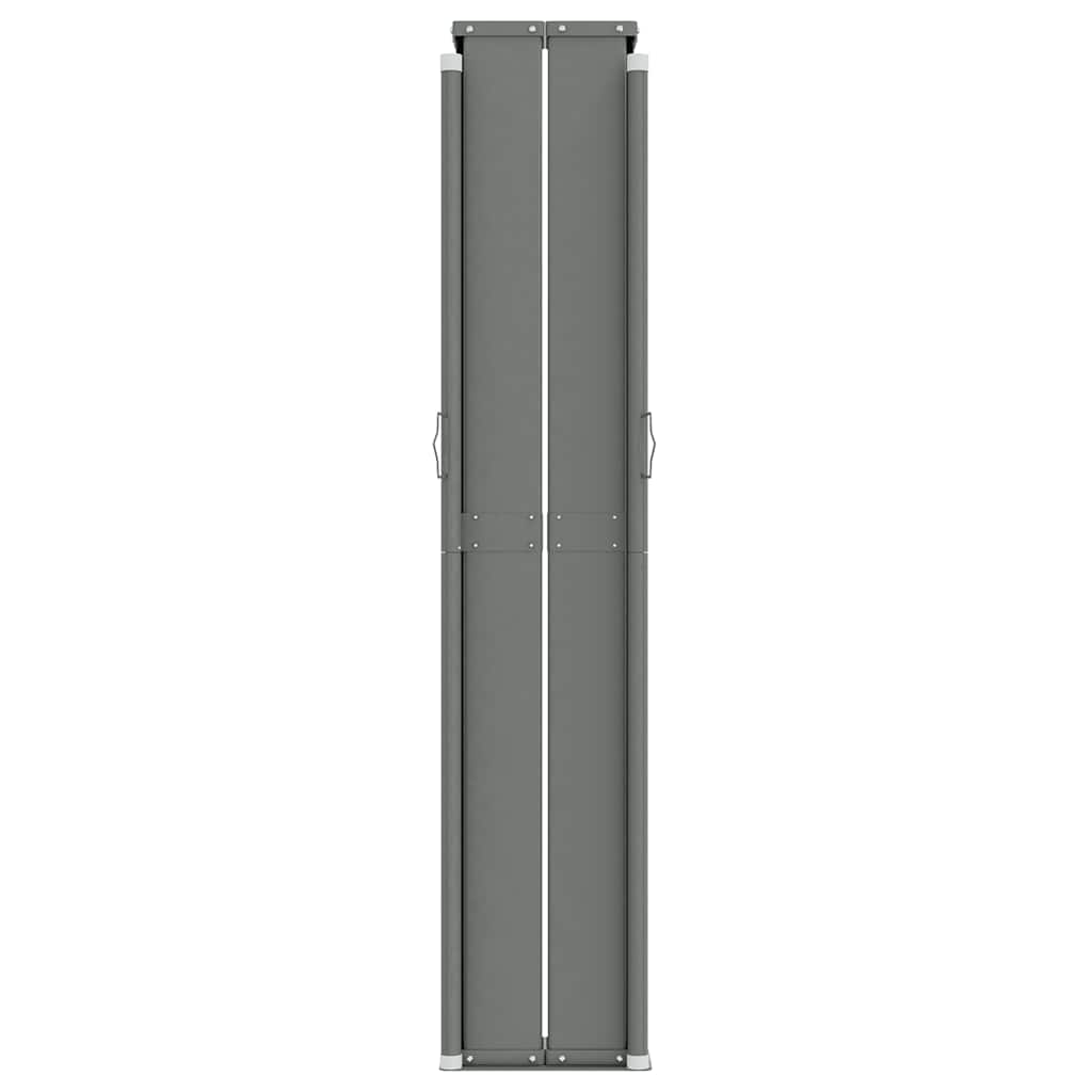 vidaXL Store latéral rétractable bleu 220x1000 cm