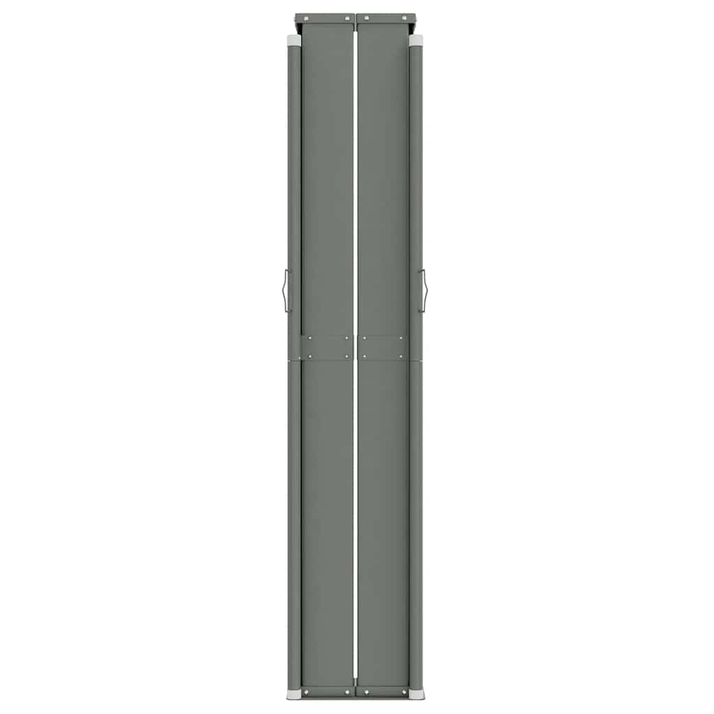 vidaXL Seitenmarkise Ausziehbar Rot 220x1000 cm