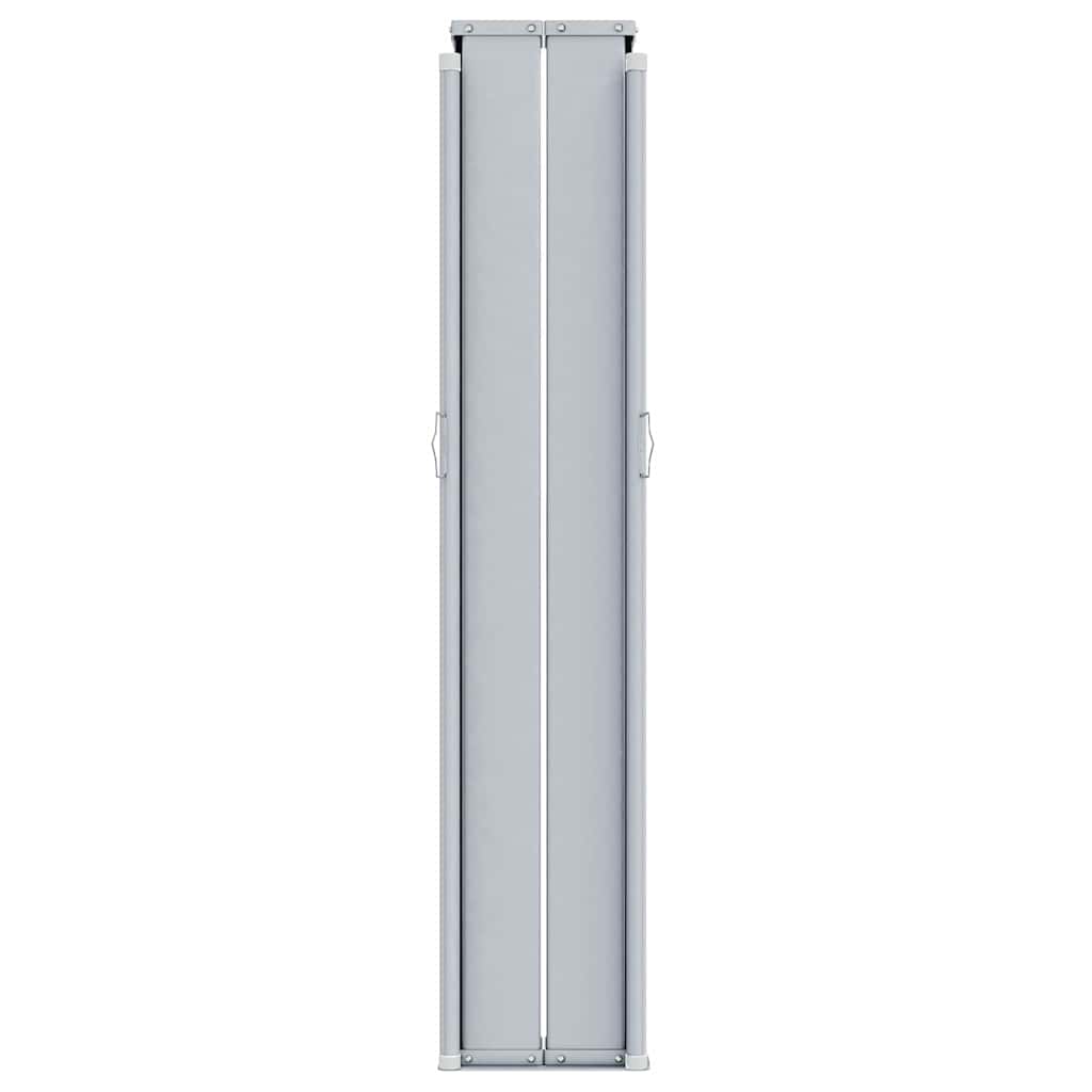 vidaXL Seitenmarkise Ausziehbar Creme 117x1200 cm