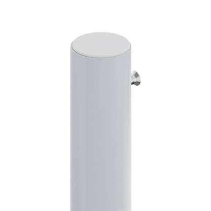 vidaXL Seitenmarkise Ausziehbar Creme 117x1200 cm