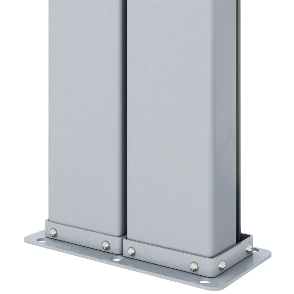 Store latéral rétractable vidaXL Marron 160x1200 cm