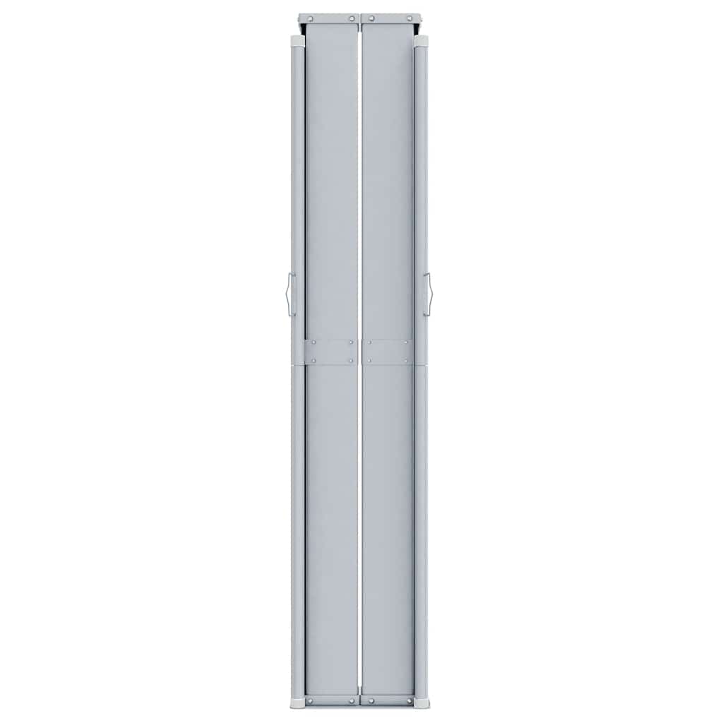 vidaXL Seitenmarkise Ausziehbar Blau 180x1200 cm