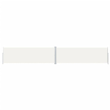 vidaXL Store latéral rétractable crème 200x1200 cm