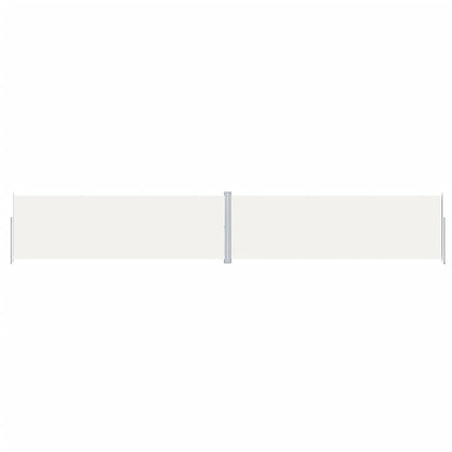 vidaXL Store latéral rétractable crème 200x1200 cm