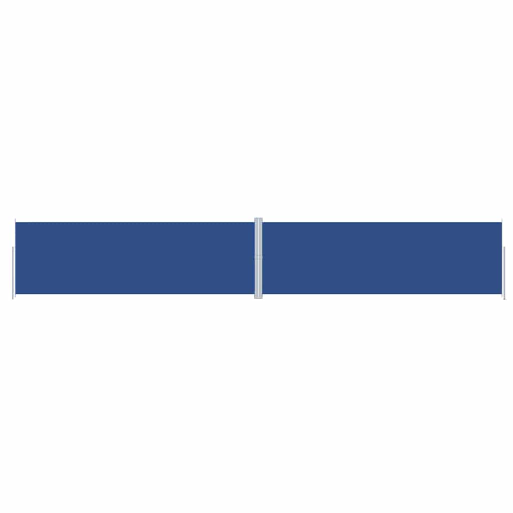 Store latéral rétractable vidaXL bleu 200x1200 cm