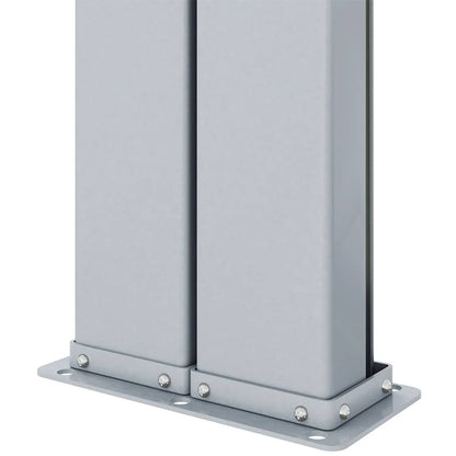 Store latéral escamotable vidaXL anthracite 220x1200 cm