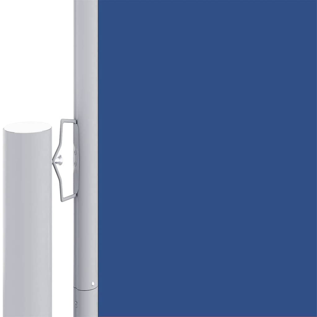 vidaXL Store latéral rétractable bleu 220x1200 cm
