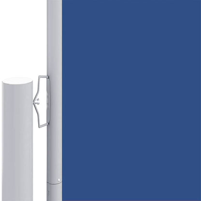vidaXL Store latéral rétractable bleu 220x1200 cm