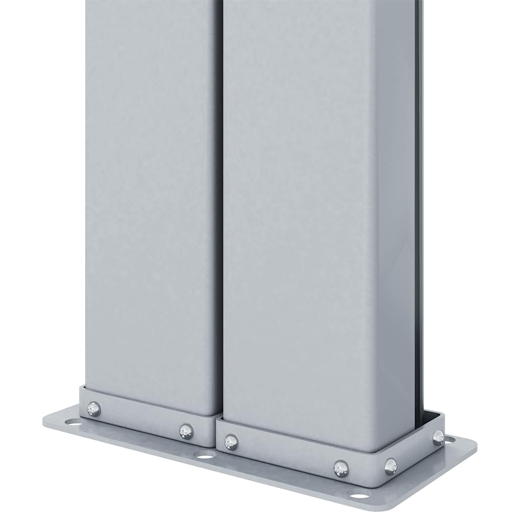 vidaXL Store latéral rétractable bleu 220x1200 cm