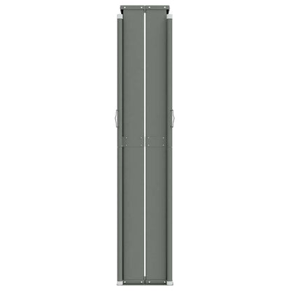 vidaXL Seitenmarkise Ausziehbar Rot 220x1200 cm