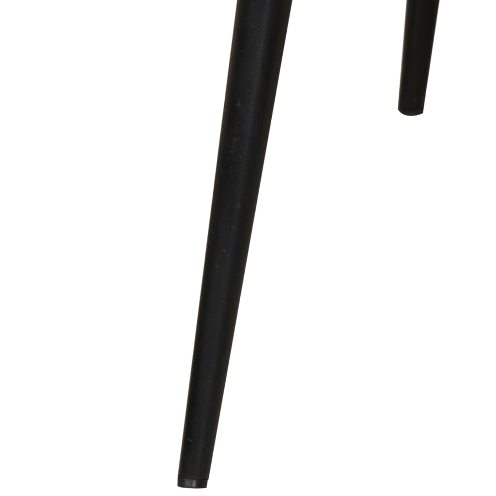 vidaXL Ohrensessel Braun Canvas
