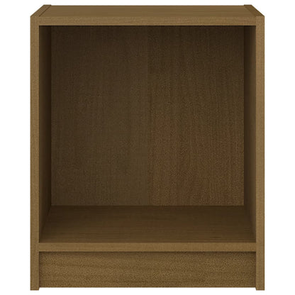 vidaXL Nachttisch Honigbraun 35,5x33,5x41,5 cm Massivholz Kiefer