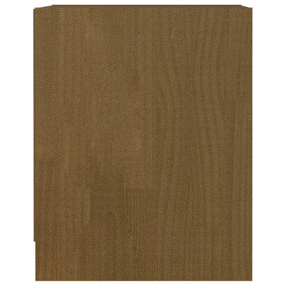 vidaXL Nachttisch Honigbraun 35,5x33,5x41,5 cm Massivholz Kiefer