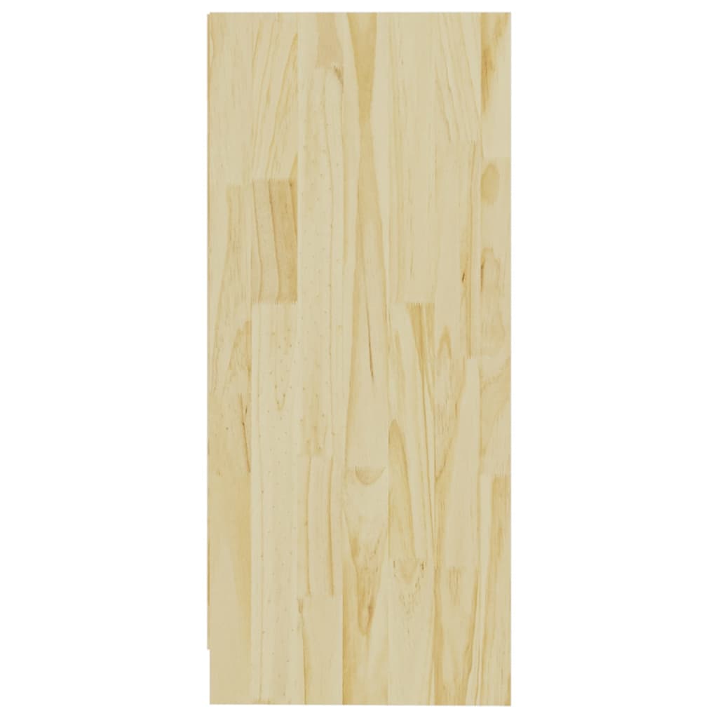 vidaXL Beistellschrank 35,5x33,5x76 cm Massivholz Kiefer
