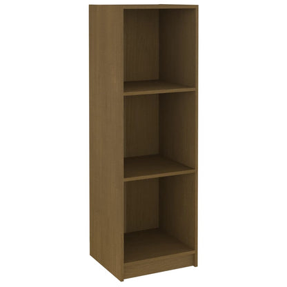 vidaXL Bücherregal/Raumteiler Honigbraun 40x30x199 Massivholz Kiefer