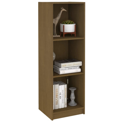 vidaXL Bücherregal/Raumteiler Honigbraun 40x30x199 Massivholz Kiefer