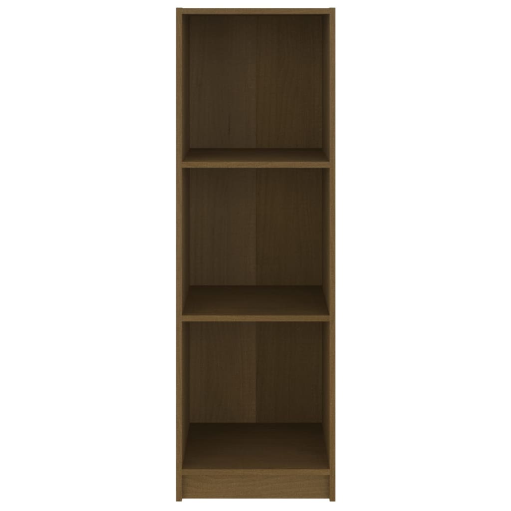 vidaXL Bücherregal/Raumteiler Honigbraun 40x30x199 Massivholz Kiefer