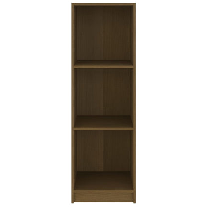 vidaXL Bücherregal/Raumteiler Honigbraun 40x30x199 Massivholz Kiefer