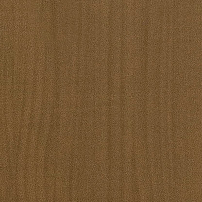 vidaXL Bücherregal/Raumteiler Honigbraun 40x30x199 Massivholz Kiefer