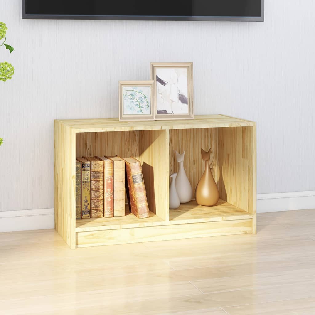 vidaXL Meuble TV 70x33x42 cm Bois de pin massif