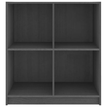 vidaXL Buffet gris 70x33x76 cm Bois de pin massif