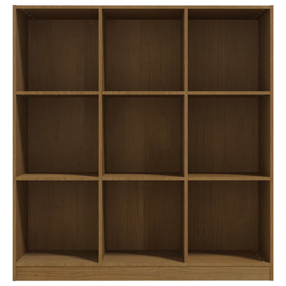 vidaXL Bücherregal/Raumteiler 104x33,5x110 cm Massivholz Kiefer