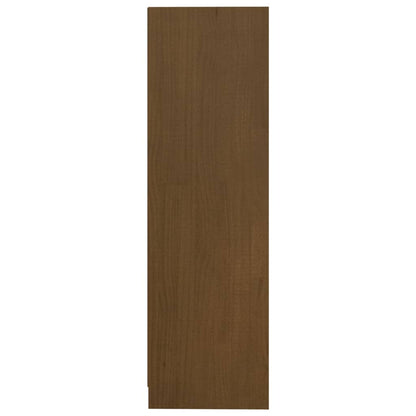 vidaXL Bücherregal/Raumteiler 104x33,5x110 cm Massivholz Kiefer