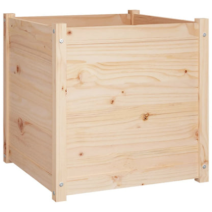 vidaXL Jardinières 2 pcs 60x60x60 cm Bois de pin massif