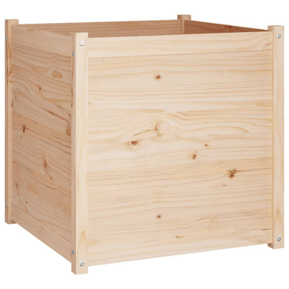 vidaXL Jardinière 70x70x70 cm Bois de pin massif
