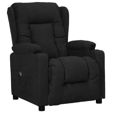 vidaXL Aufstehsessel Schwarz Stoff