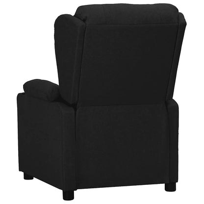 vidaXL Aufstehsessel Schwarz Stoff