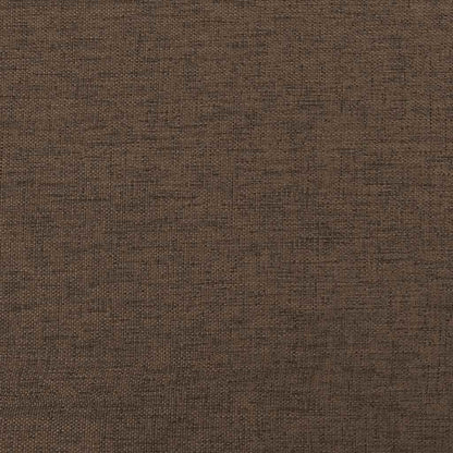 vidaXL Aufstehsessel Braun Stoff