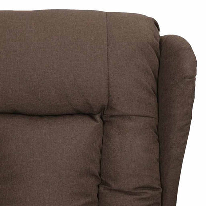 vidaXL Aufstehsessel Taupe Stoff