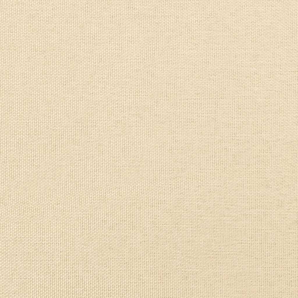 vidaXL Aufstehsessel Creme Stoff