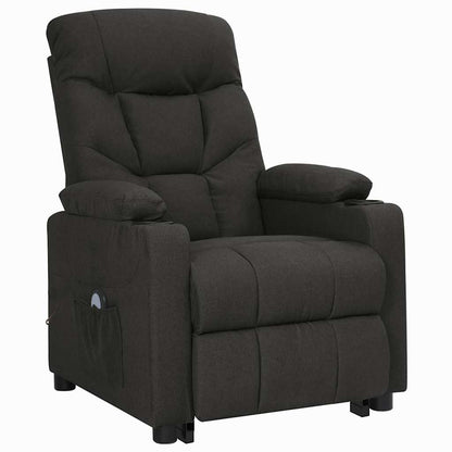 vidaXL Aufstehsessel Schwarz Stoff