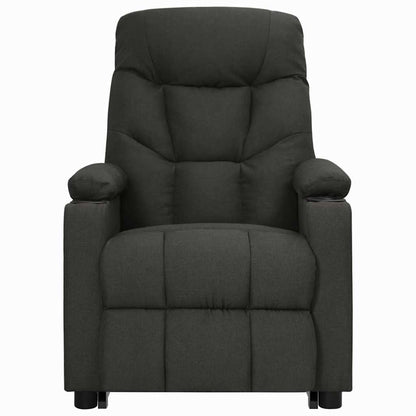 vidaXL Aufstehsessel Schwarz Stoff