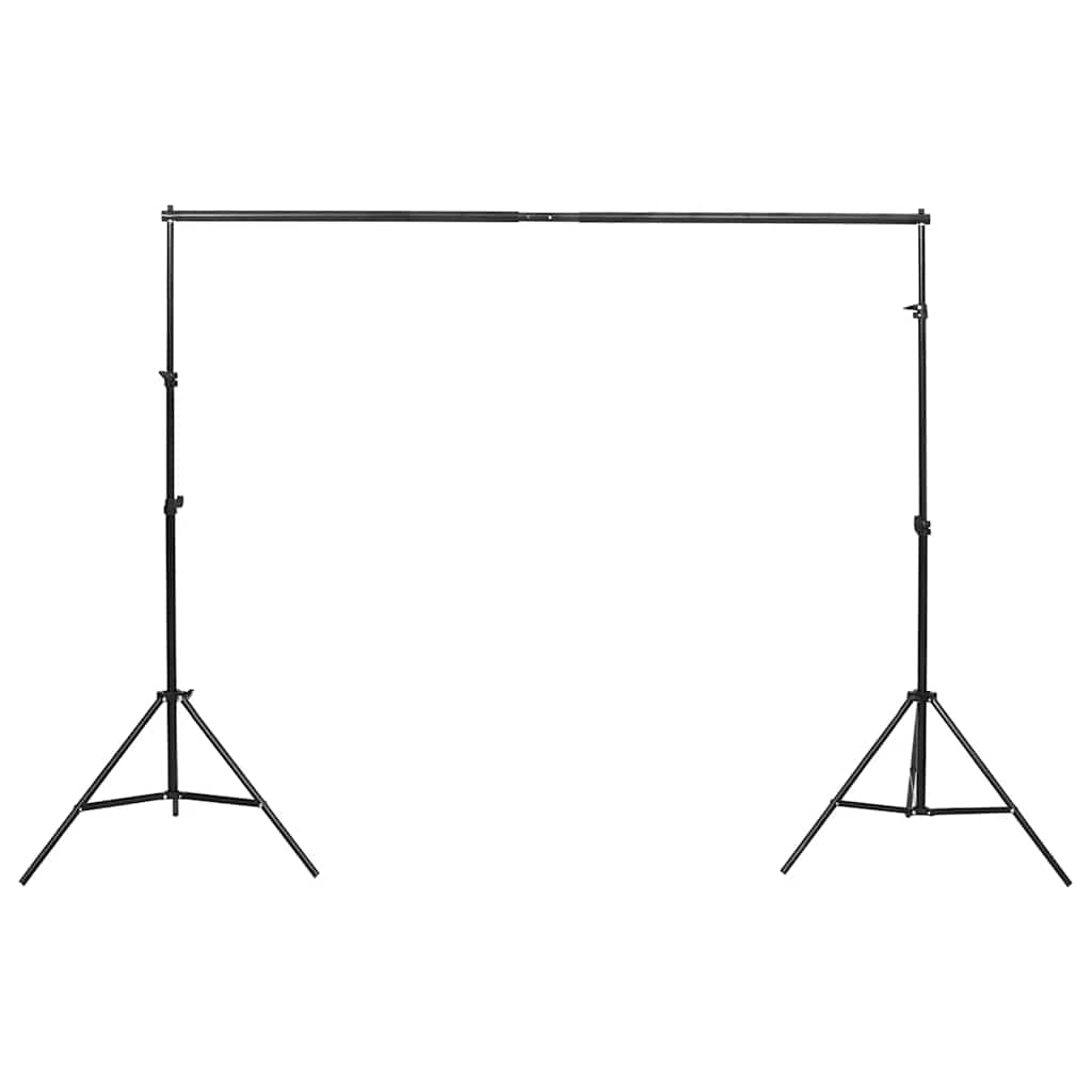Fotostudio-Set mit Beleuchtung, Hintergrund und Reflektor