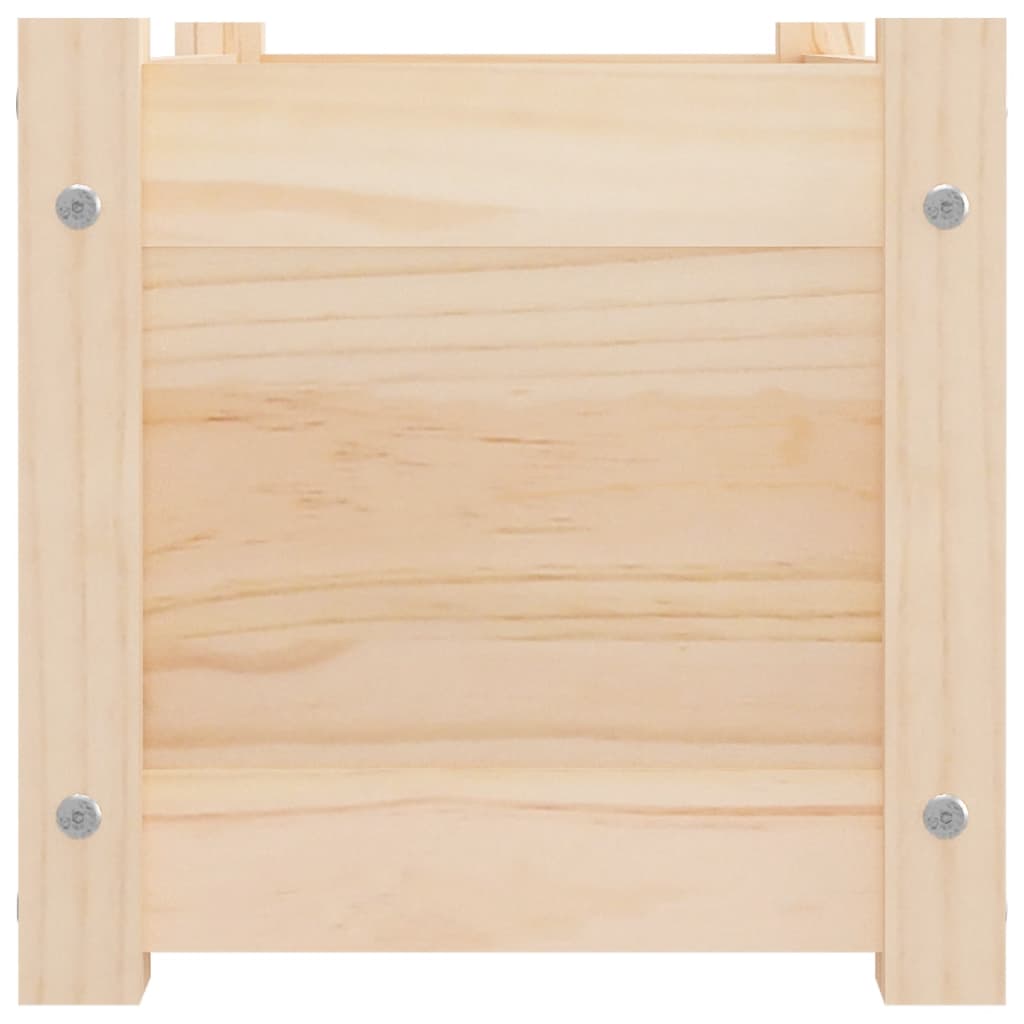 vidaXL Jardinière 60x31x31 cm Bois de pin massif