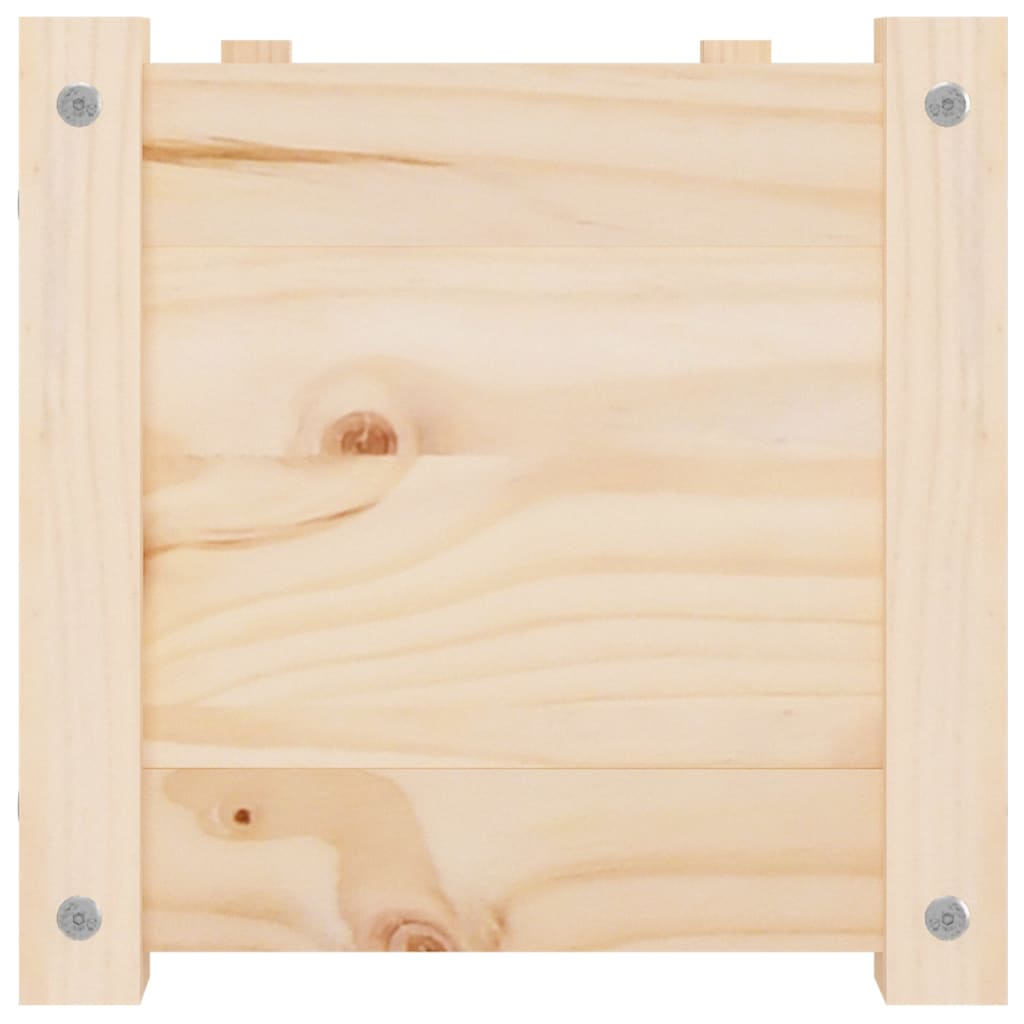 vidaXL Pflanzkübel 2 Stk. 100x31x31 cm Massivholz Kiefer