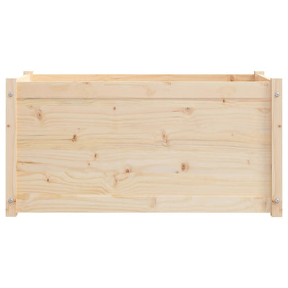 vidaXL Jardinière 100x50x50 cm Bois de pin massif