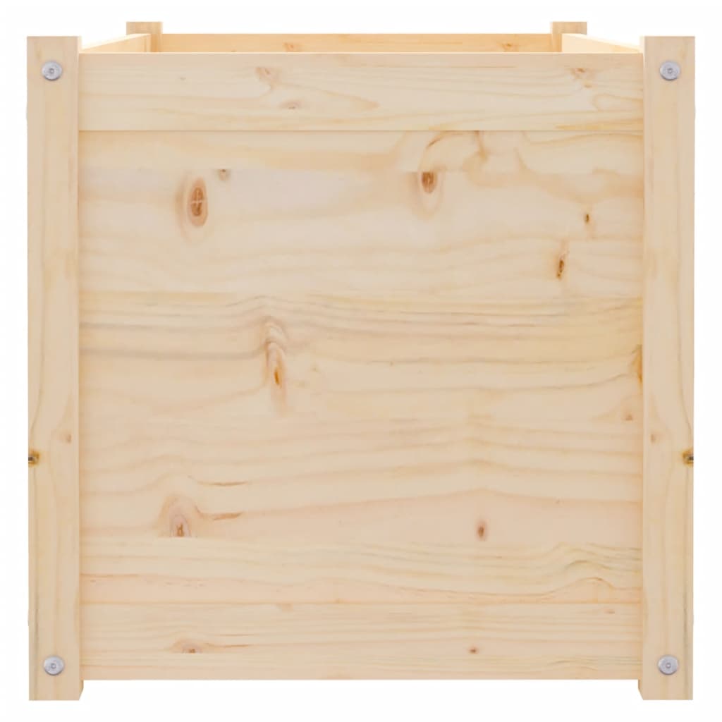 vidaXL Pflanzkübel 2 Stk. 100x50x50 cm Massivholz Kiefer