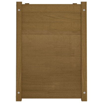 vidaXL Pflanzkübel Honigbraun 100x50x70 cm Massivholz Kiefer