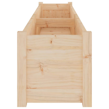 vidaXL Pflanzkübel 2 Stk. 200x31x31 cm Massivholz Kiefer