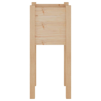 vidaXL Jardinières 2 pcs 31x31x70 cm Bois de pin massif
