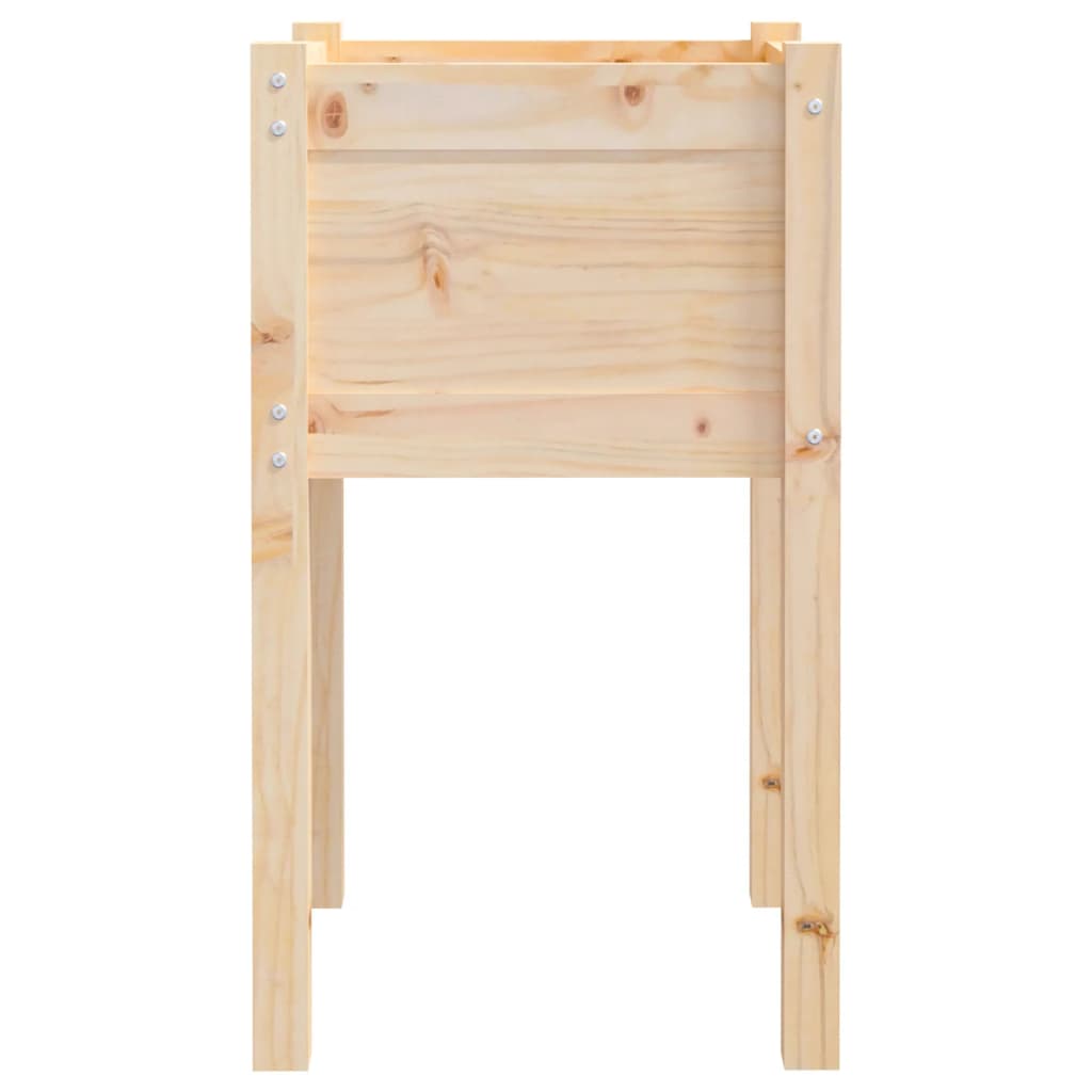 vidaXL Pflanzkübel 40x40x70 cm Massivholz Kiefer
