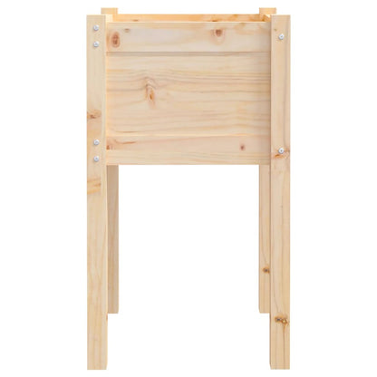 vidaXL Pflanzkübel 40x40x70 cm Massivholz Kiefer
