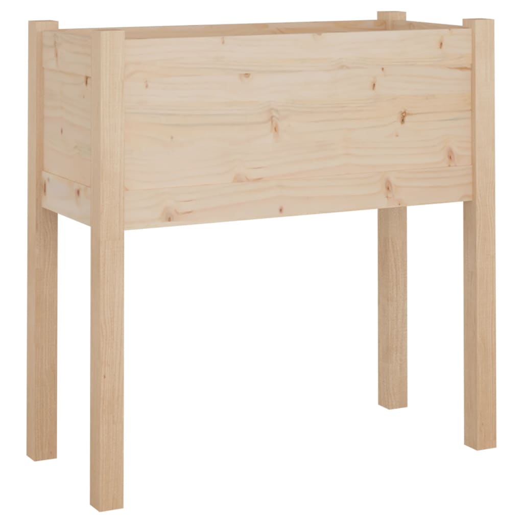 vidaXL Pflanzkübel 2 Stk. 70x31x70 cm Massivholz Kiefer