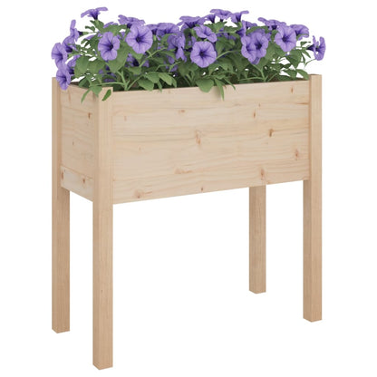 vidaXL Pflanzkübel 2 Stk. 70x31x70 cm Massivholz Kiefer